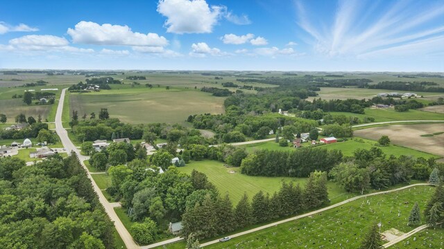 20128 554th St, Concord Twp, MN 55985 - overview of rural landscape with a tree filled landscape