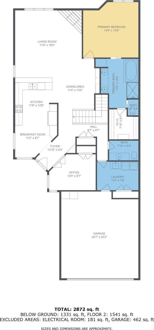 17365 Hanson Ct, Eden Prairie, MN 55347 - view of home floor plan