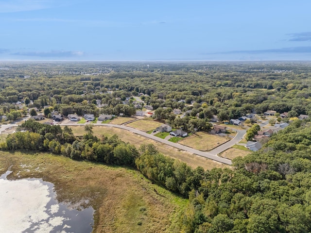 26639 8th St W, Zimmerman, MN 55398 - aerial view of residential area featuring a forest