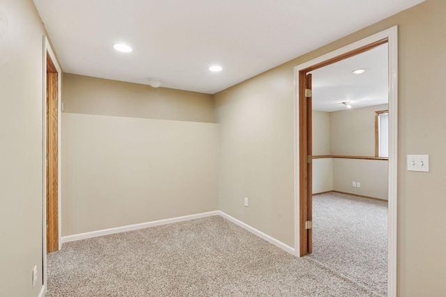 22087 Jasmine Way, Rogers, MN 55374 - empty room featuring carpet floors and recessed lighting
