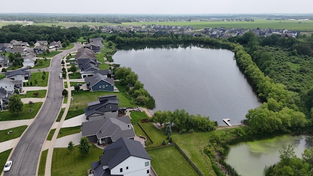 1301 20th Ave S, Sartell, MN 56377 - aerial overview of property's location featuring a large body of water and nearby suburban area