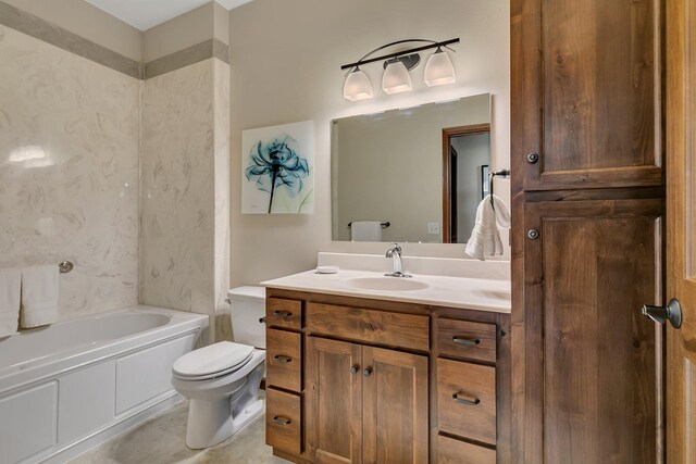 1301 20th Ave S, Sartell, MN 56377 - full bath featuring vanity and shower / bathtub combination
