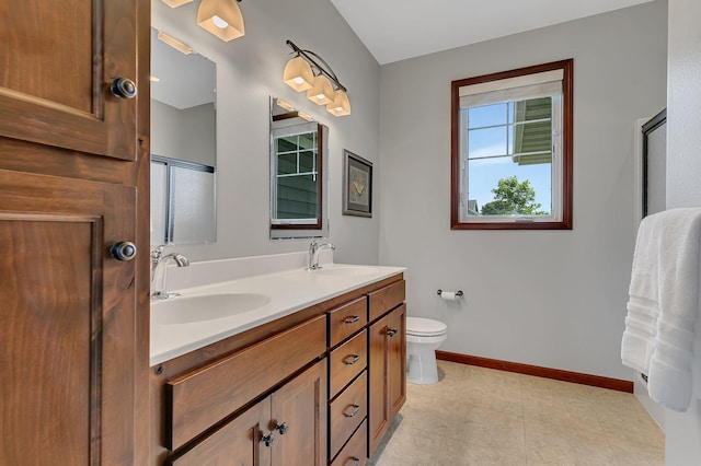 1301 20th Ave S, Sartell, MN 56377 - full bathroom with double vanity and toilet