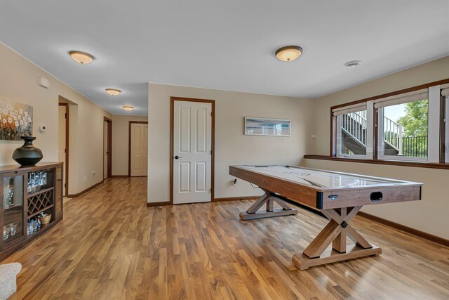 1301 20th Ave S, Sartell, MN 56377 - playroom with light wood-type flooring