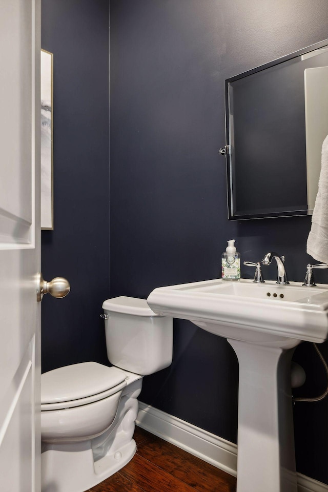 3365 Osgood Way N, Baytown Twp, MN 55082 - bathroom featuring toilet and wood finished floors