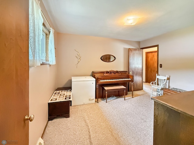 1737 14 1/2 St S, Fargo, ND 58103 - bedroom with white fridge and carpet floors
