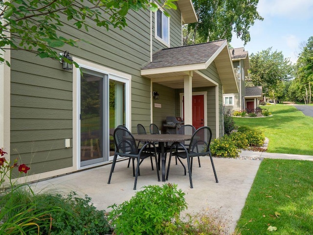 30424 410th Street Unit 4 (Share 3) - Cic #65, Dent, MN 56528 - view of patio / terrace featuring outdoor dining area