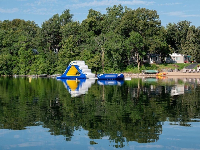 30424 410th Street Unit 4 (Share 3) - Cic #65, Dent, MN 56528 - water view with a heavily wooded area