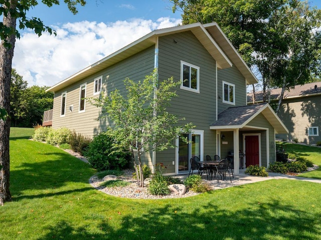 30424 410th Street Unit 4 (Share 3) - Cic #65, Dent, MN 56528 - view of front of house with a front lawn and a patio