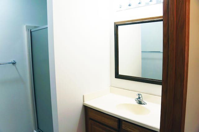2009 Stahlke Way Unit 15, Chaska, MN 55318 - full bathroom with vanity and a shower with shower door