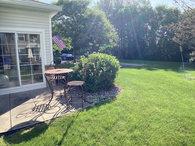 2009 Stahlke Way Unit 15, Chaska, MN 55318 - view of green lawn featuring a patio area
