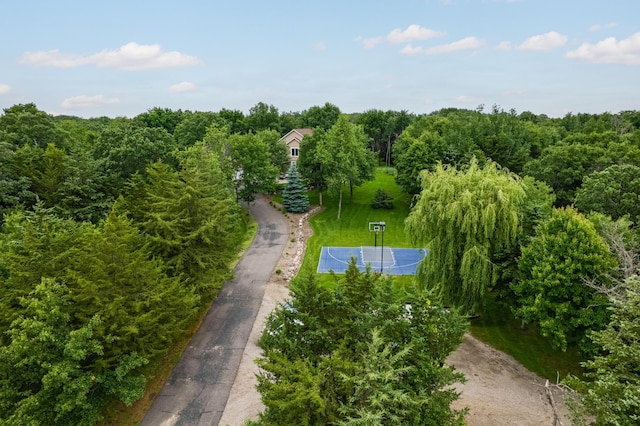 18250 221st Ave NW, Big Lake, MN 55309 - drone / aerial view of a heavily wooded area