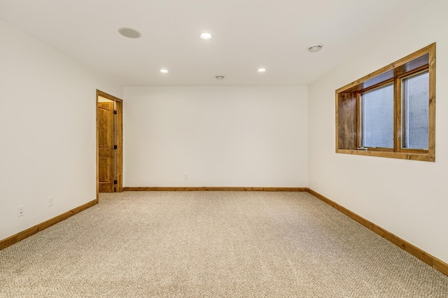 18250 221st Ave NW, Big Lake, MN 55309 - unfurnished room with carpet floors and recessed lighting