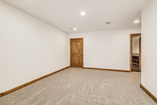 18250 221st Ave NW, Big Lake, MN 55309 - carpeted spare room with recessed lighting