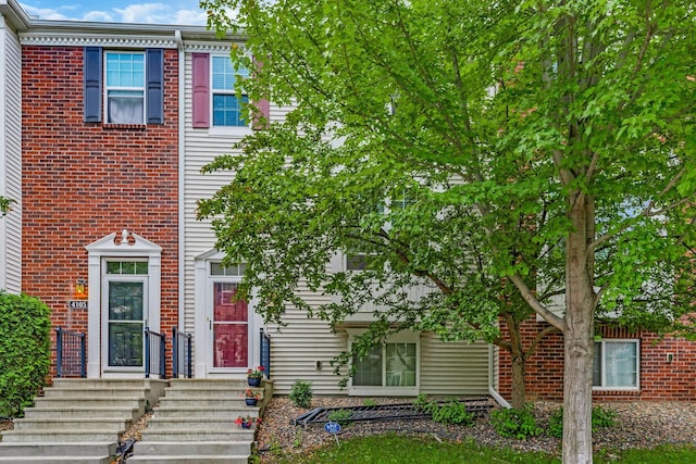 4107 Scott Ave N, Robbinsdale, MN 55422 - townhome / multi-family property with brick siding