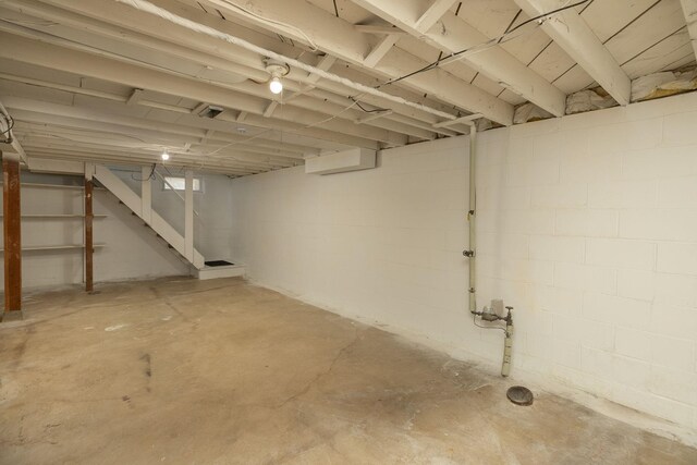 2010 Oakland Ave, Austin, MN 55912 - unfinished basement featuring stairs