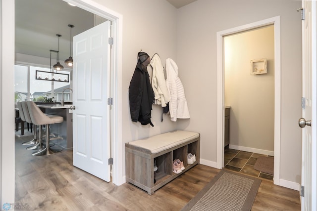 1326 Commander Dr W, West Fargo, ND 58078 - mudroom featuring wood finished floors