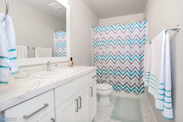 1326 Commander Dr W, West Fargo, ND 58078 - bathroom featuring vanity and a shower with curtain