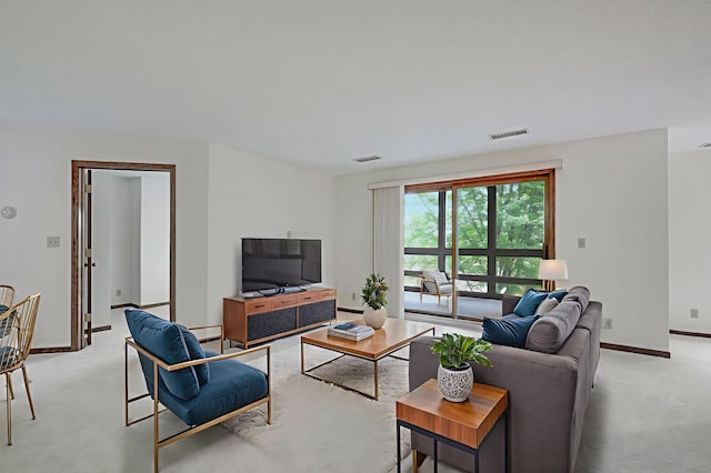 3801 98th St Unit 108, Bloomington, MN 55431 - living room featuring light colored carpet
