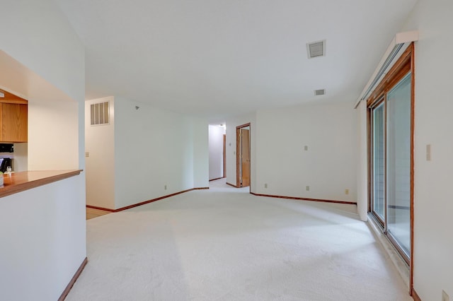 3801 98th St Unit 108, Bloomington, MN 55431 - unfurnished living room featuring light colored carpet