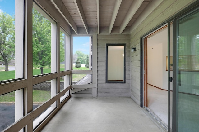 3801 98th St Unit 108, Bloomington, MN 55431 - unfurnished sunroom with plenty of natural light