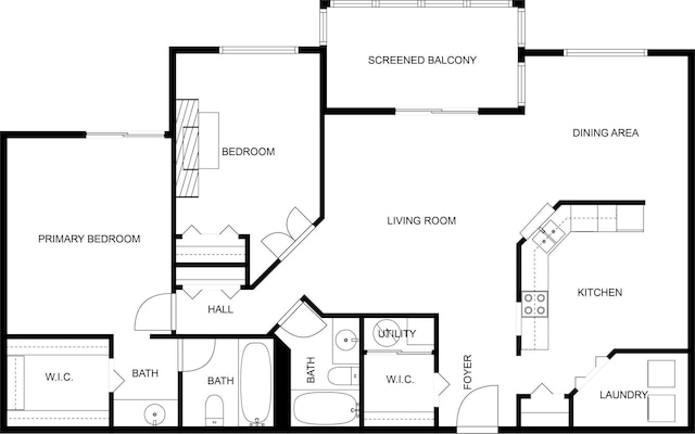 3801 98th St Unit 108, Bloomington, MN 55431 - view of property floor plan