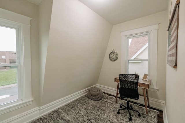 3445 4th Ave S, Minneapolis, MN 55408 - office featuring wood finished floors and baseboards