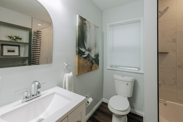 3445 4th Ave S, Minneapolis, MN 55408 - bathroom with vanity and wood finished floors