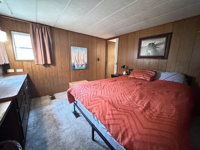 36434 145th Ave, Blueberry Twp, MN 56464 - carpeted bedroom with wooden walls