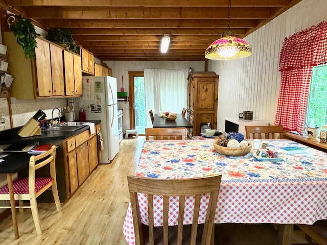 42863 270th St, Malung Twp, MN 56751 - dining area featuring light wood-style floors