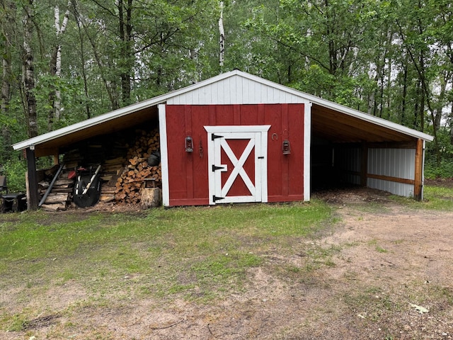 42863 270th St, Malung Twp, MN 56751 - view of pole building