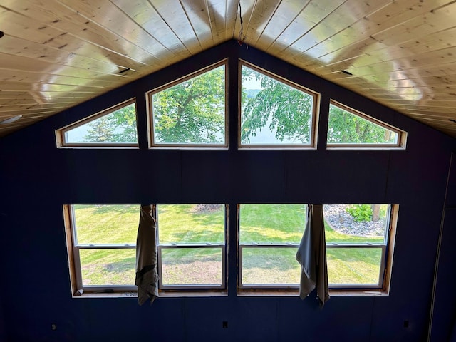 13648 Island Lake Rd W, Lengby, MN 56651 - detailed view of wooden ceiling