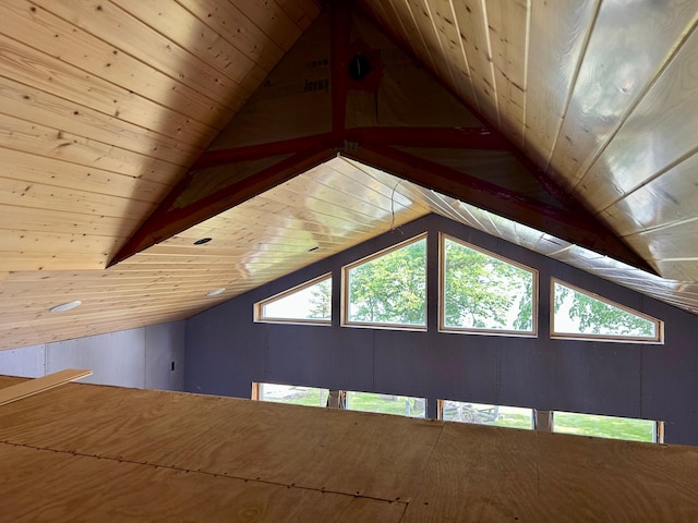 13648 Island Lake Rd W, Lengby, MN 56651 - detailed view of wooden ceiling