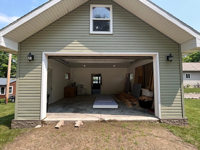 13648 Island Lake Rd W, Lengby, MN 56651 - view of garage
