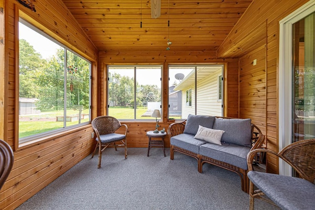 4820 Echo Ct, Faribault, MN 55021 - sunroom / solarium featuring lofted ceiling