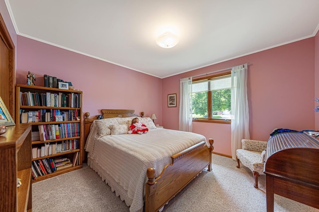 4820 Echo Ct, Faribault, MN 55021 - carpeted bedroom with ornamental molding