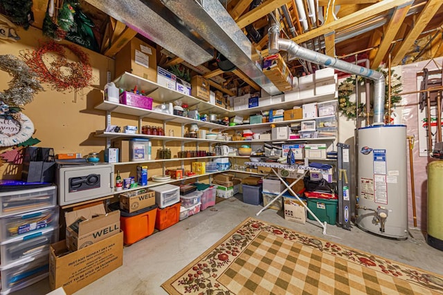 4820 Echo Ct, Faribault, MN 55021 - storage area with gas water heater