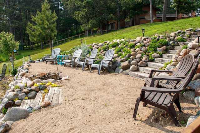 36945 Delta Bay Rd, Pine River, MN 56474 - view of yard with view of scattered trees