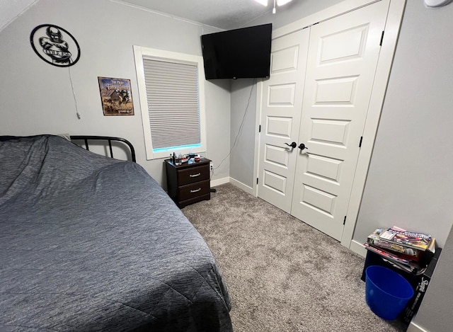 534 Main St, Perham, MN 56573 - carpeted bedroom with a closet and baseboards