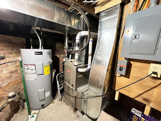 534 Main St, Perham, MN 56573 - utilities featuring water heater and electric panel