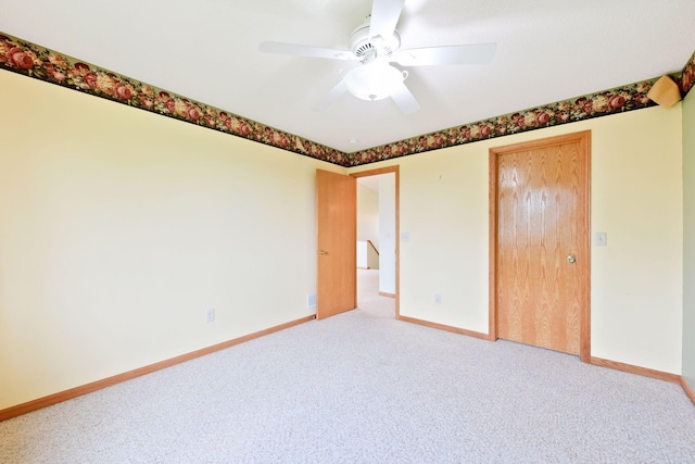15616 84th St NE, Otsego, MN 55330 - unfurnished bedroom featuring carpet flooring and ceiling fan
