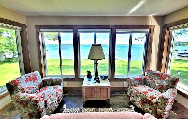 45207 281st Ln, Aitkin, MN 56431 - sunroom / solarium with a water view