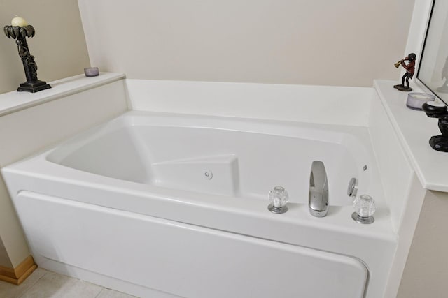 2014 Stahlke Way, Chaska, MN 55318 - full bathroom featuring a tub with jets and tile patterned floors