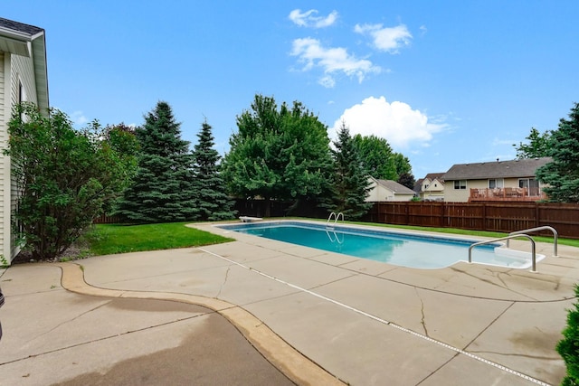 382 Tuttle Dr, Hastings, MN 55033 - view of pool featuring a fenced backyard and a patio