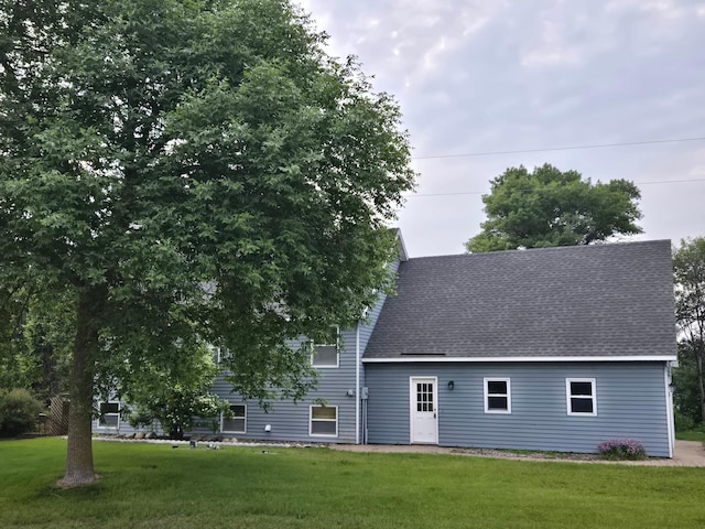 27891 Jerboa Ln, Cold Spring, MN 56320 - view of front facade featuring a shingled roof and a front lawn