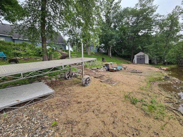 27891 Jerboa Ln, Cold Spring, MN 56320 - view of yard with a storage shed