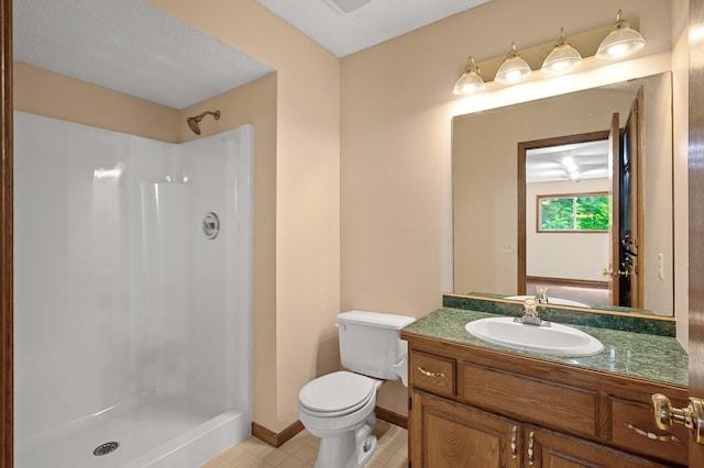 17121 Variolite St NW, Ramsey, MN 55303 - full bath with a shower, vanity, and tile patterned flooring