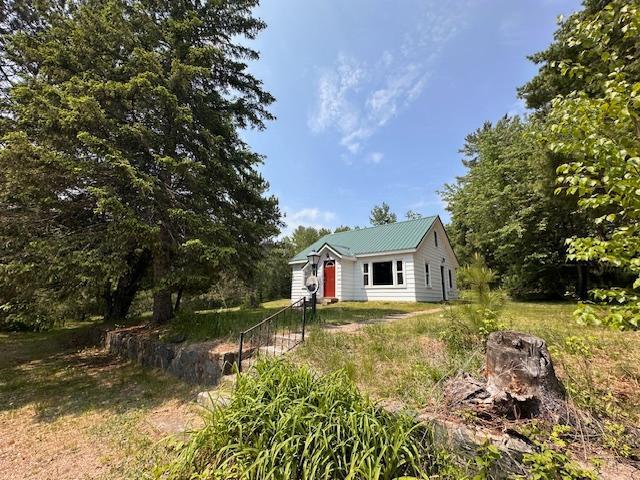 4623 Salo Rd, Waasa Twp, MN 55732 - view of front of property featuring a metal roof