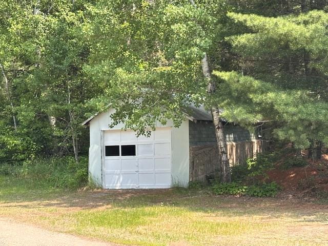 4623 Salo Rd, Waasa Twp, MN 55732 - view of garage