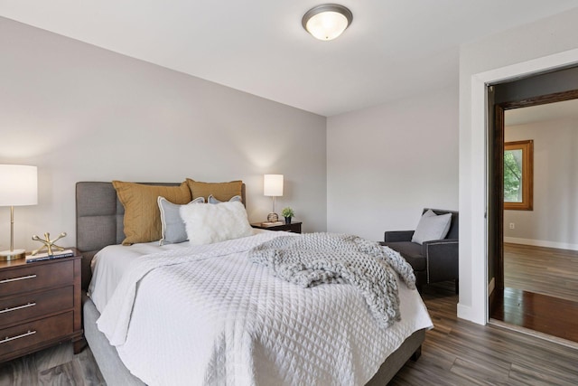 9700 265th St, Elko New Market, MN 55020 - bedroom with wood finished floors and baseboards